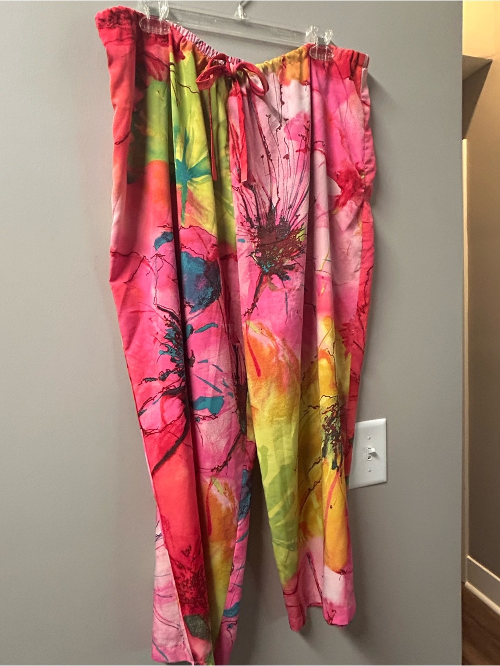 Natori Pajama PJ’s Bottoms Pants Multicolor XXL
